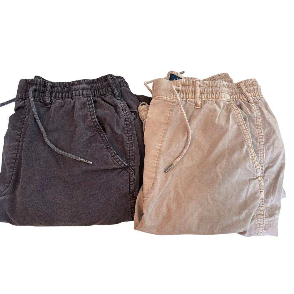 Lot of 2 American Eagle Mens Flex Jogger Cargo Pants S Utility Gorpcore Hiking